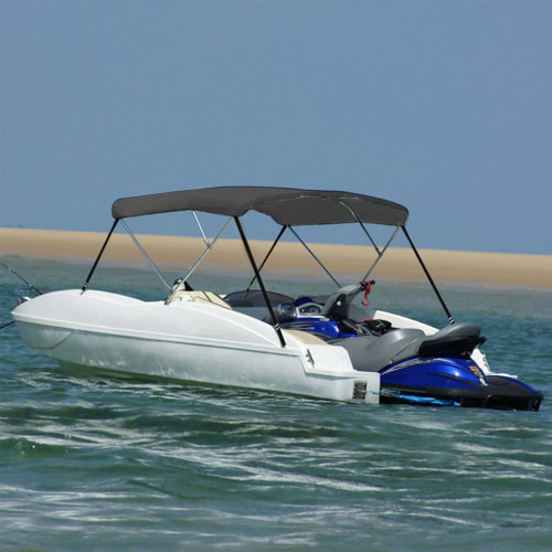 vidaXL 3 Bow Bimini Top Anthracite 183x160x137 cm