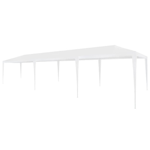 vidaXL Party Tent 3x9 m PE White