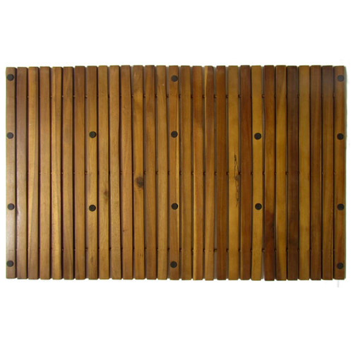 vidaXL 3 pcs Acacia Bath Mat 80 x 50 cm