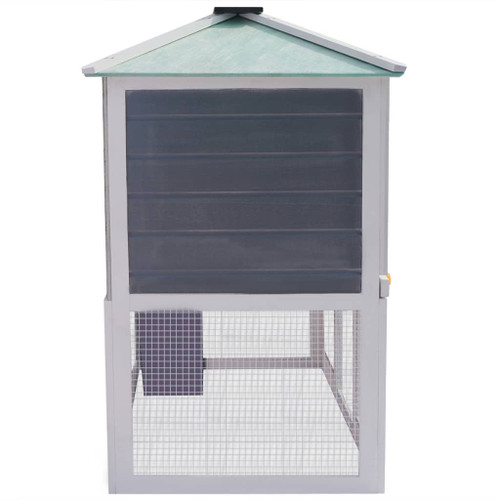 vidaXL Animal Rabbit Cage Double Floor Wood vidaXL Animal Rabbit Cage Double Floor Wood