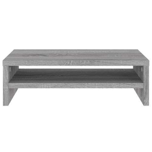 vidaXL Monitor Stand Grey Sonoma 42x24x13 cm Engineered Wood