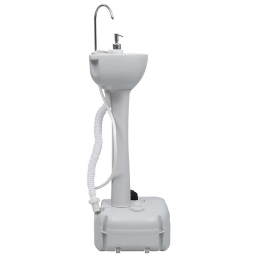 vidaXL Portable Camping Handwash Stand and Water Tank Set