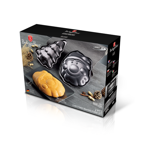 Berlinger Haus 2 Pieces Christmas Baking Set Carbon Pro Collection