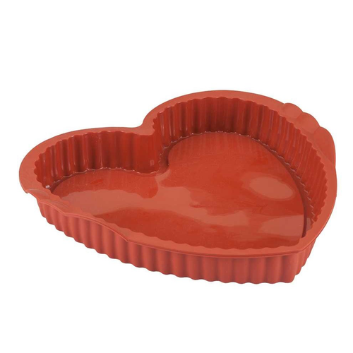 Metaltex Silicone Heart Mould Silicone Brown