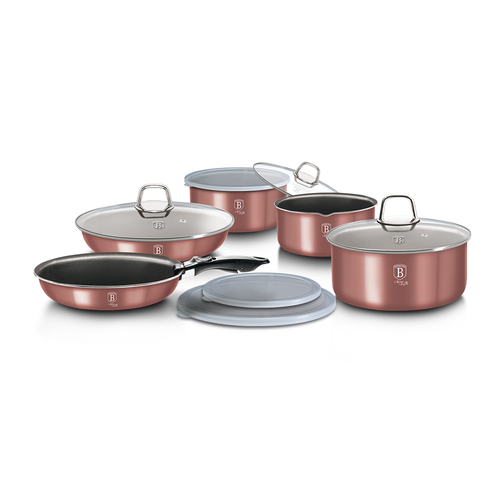 Berlinger Haus 12 Pieces Cookware Set I-Rose Collection