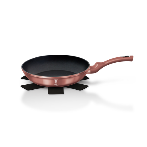 Berlinger Haus Frypan 24 cm with Protector I-Rose Collection