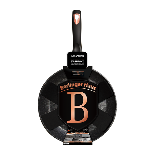 Berlinger Haus Frypan 28 cm with Protector Black Rose Collection