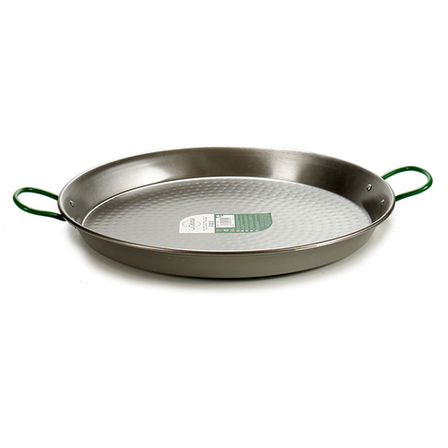 La Dehesa Polished Steel Paella Pan 70 cm Silver