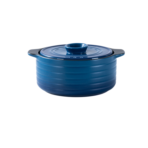 Che Brucia Ceramic Blue Direct Fire 1.8 Liter Casserole