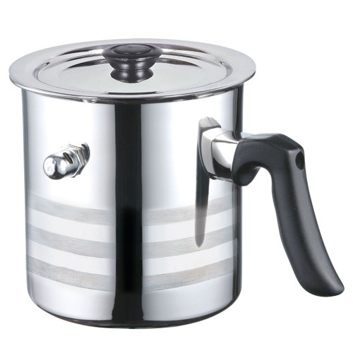 Blaumann Stainless Steel Whistling Milk Pot with lid 2 Liter