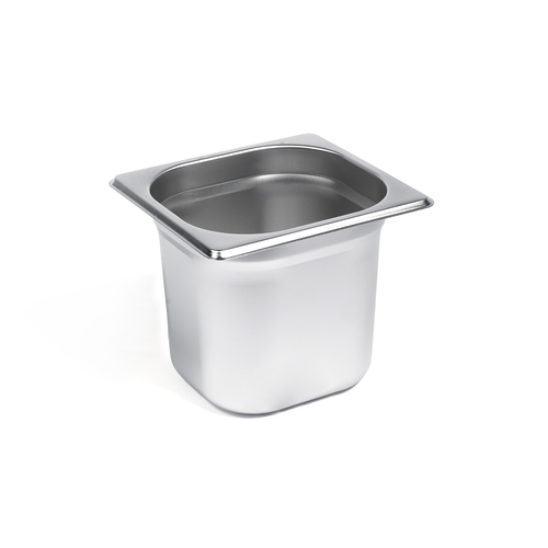 Vague Stainless Steel Gastronorm Container GN 1/6-150