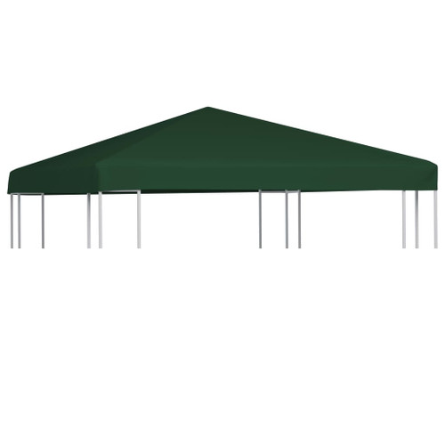 vidaXL Gazebo Top Cover 310 g/m² 3x3 m Green