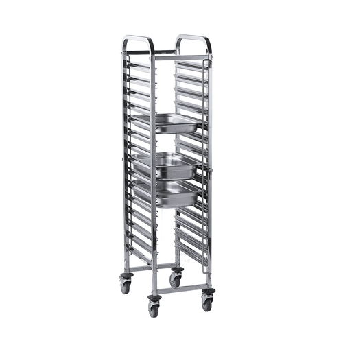 Jiwins 16 Piece 1/1 GN Pan trolley