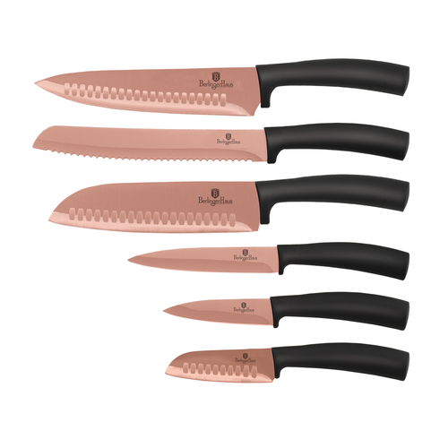 Berlinger Haus 6 Pieces Knife Set Rose Gold Collection