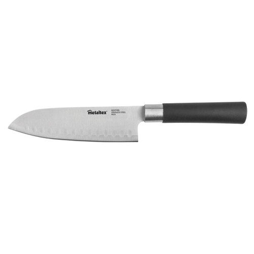Metaltex Steel Chef's Knife Santoku Asia 17 cm