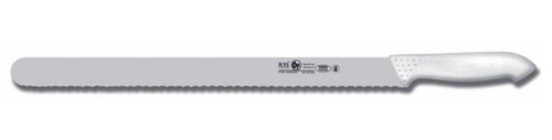 ICEL Stainless Steel Slicing Knife Wavy Edge Black 30 cm