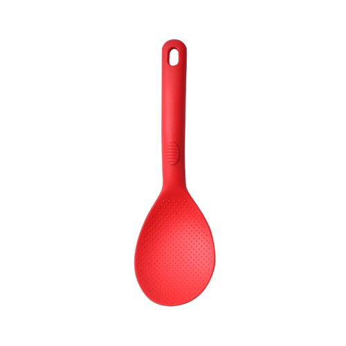 Vague Silicone Dotted Short Spoon 23.5 cm