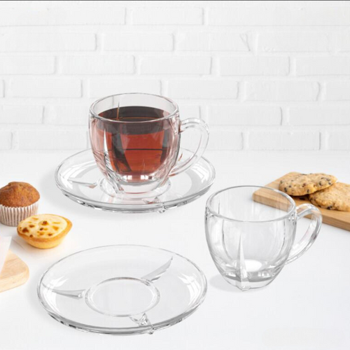 City Glass 12 Piece Lavi Tea Glass 190 ml