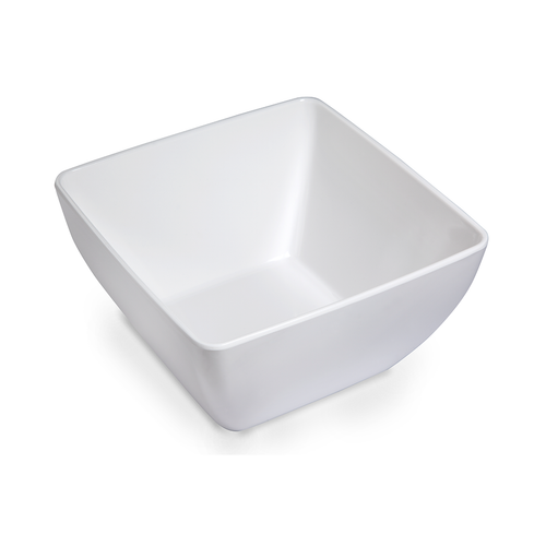 Vague Melamine Square Bowl 19 cm