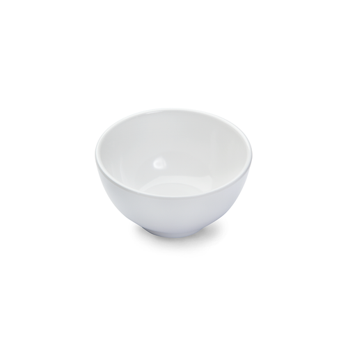 Vague Melamine White Bowl 9 cm / 3.5"