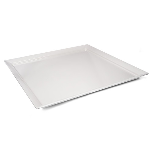 Vague Melamine Square Plate 61 cm