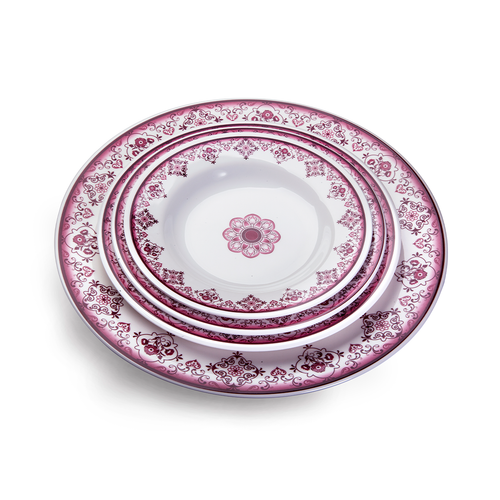 Vague Melamine Soup Plate Dream 9"