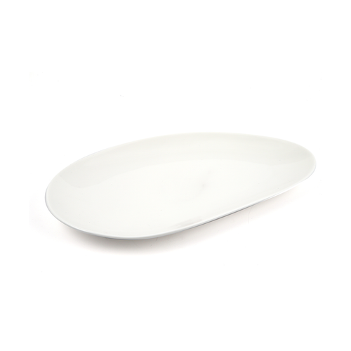 Porceletta Ivory Porcelain Tear Plate 40 cm / 16"