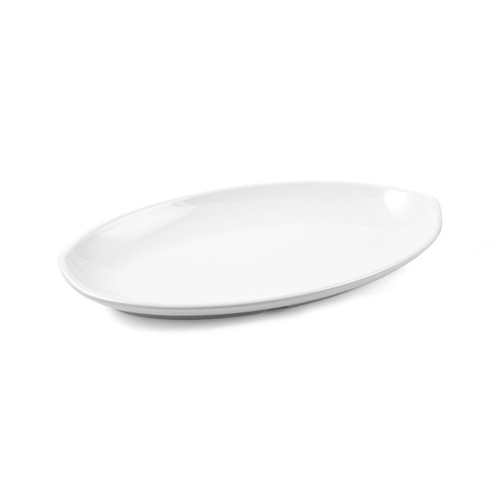 Vague Melamine Oval Boat Shape Plate 21.2 cm / 8"