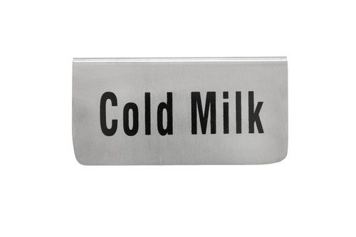 Vague Cold Milk Signage