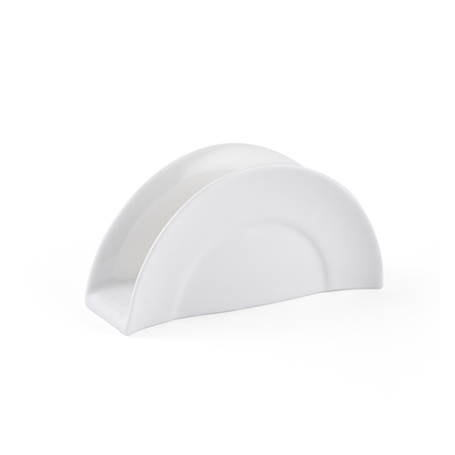 Porceletta Ivory Porcelain 5" Napkin Holder