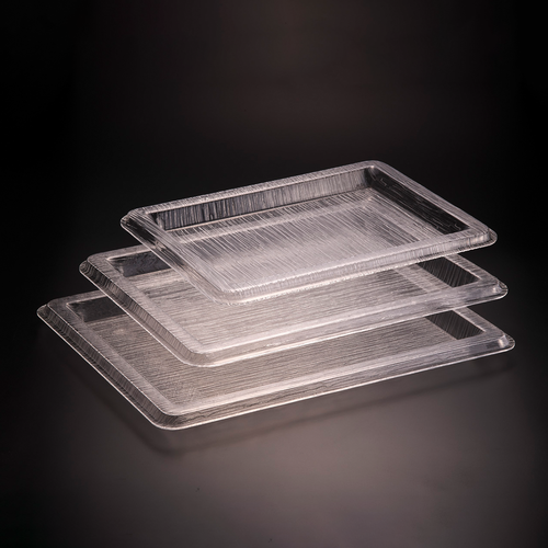 Vague Acrylic Bark Clear Tray 60 cm