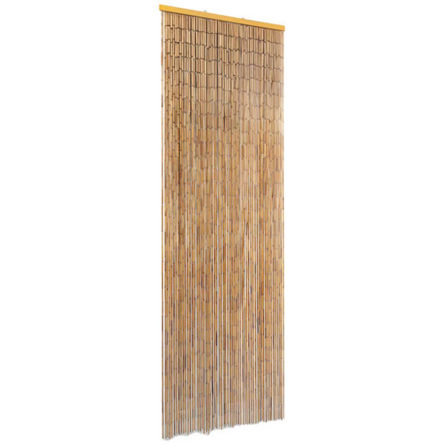 vidaXL Insect Door Curtain Bamboo 56x185 cm