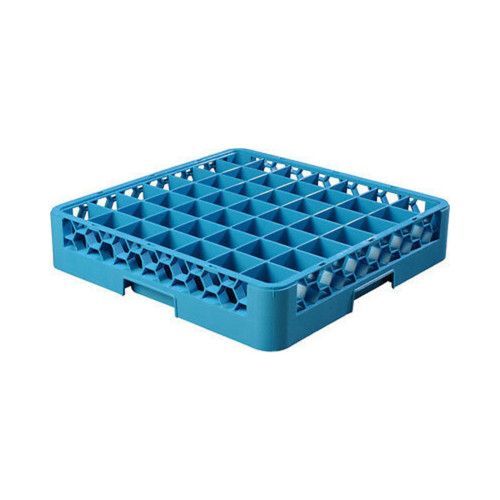 Jiwins Plastic Glass Rack-49 Compartment Blue