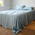 BedVoyage Luxury 100% viscose from Bamboo Bed Sheet Set, Cal King - Sky