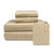BedVoyage Melange viscose from Bamboo Cotton Bed Sheets, Queen - Sand