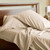 BedVoyage Melange viscose from Bamboo Cotton Pillowcases, Queen - Sand
