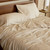 BedVoyage Melange viscose from Bamboo Cotton Pillowcases, Queen - Sand