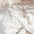 BedVoyage Luxury 100% viscose from Bamboo Duvet Cover with Shams, 3pc, Full-Queen - Damask