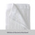 BedVoyage Luxury viscose from Bamboo Cotton Bath Towel - White