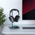 SATECHI 2-in-1 Headphone Stand with Wireless Charger - Silver