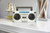 GPO Bronx Boombox Bluetooth Portable Speaker Silver-Silver / Speakers / New