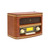 GPO Radio Winchester Digital (DAB/FM) + LCD-Brown / Radio Players / New
