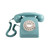 GPO 746 Rotary Hotel Phone Blue-Blue / Home Retro Dial Phones / New