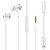 ENERGIZER UIL35 In-ear Wired Headphones 3.5mm Aux with Lightning Adapter - Whit-White / Earphones Wired / New