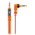 SCOSCHE Flatout Tangle Free 3 feet AUX Cable - Orange