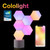 COLOLIGHT WiFi Smart LED Light Kit 6 Blocks & Base-White / DIY Smart LED Lighting System / New