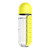 ASOBU In Style Pill Organizer Bottle Yellow