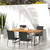 vidaXL Garden Chairs 4 pcs Steel and Textilene Black
