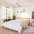 vidaXL 810085 vidaXL Bed Frame without Mattress Honey Brown Solid Wood 140x200 cm