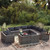 vidaXL 12 Piece Garden Lounge Set with Cushions Grey Poly Rattan